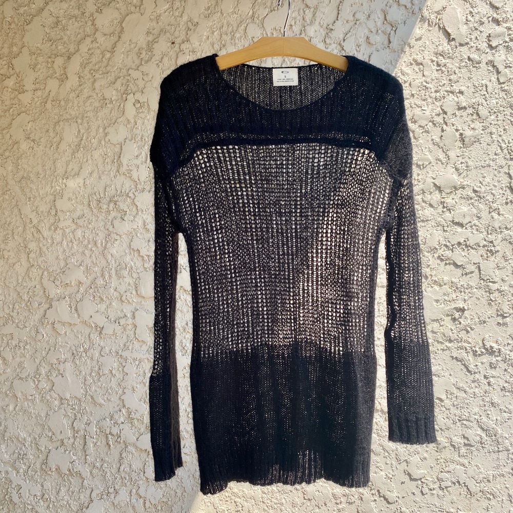 Urban Outfitters Open-Knit Sheer Sweater